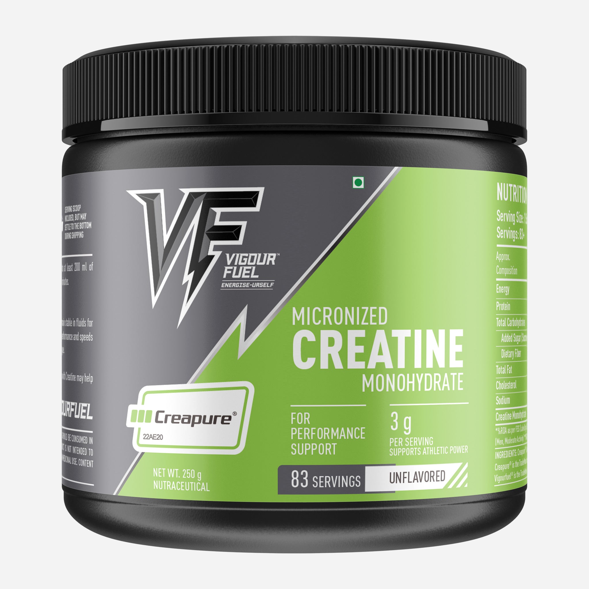 Creapure® Creatine Monohydrate in India| Vigourfuel