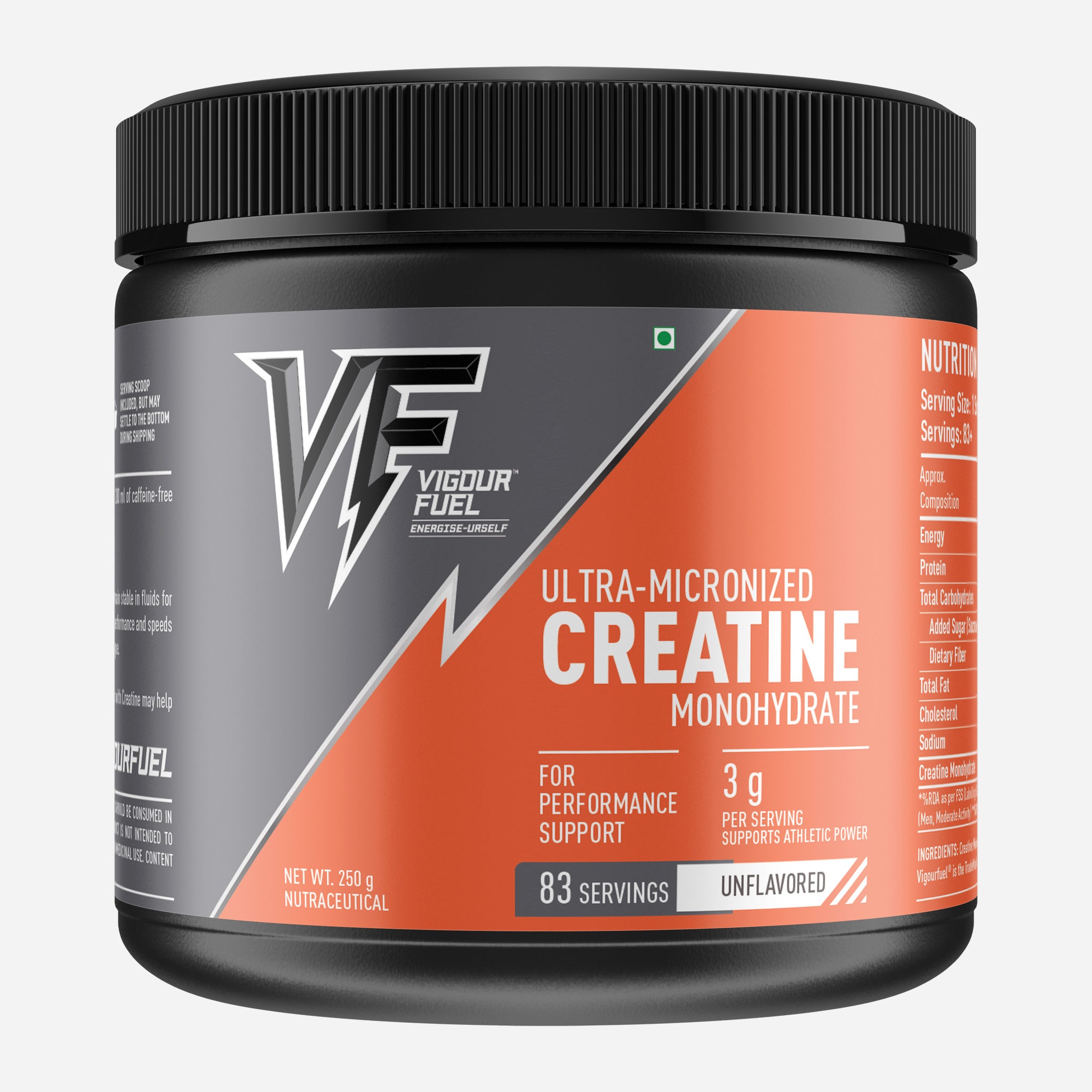 Vigourfuel Ultra Creatine Monohydrate Micronized | Bulk Value Packs