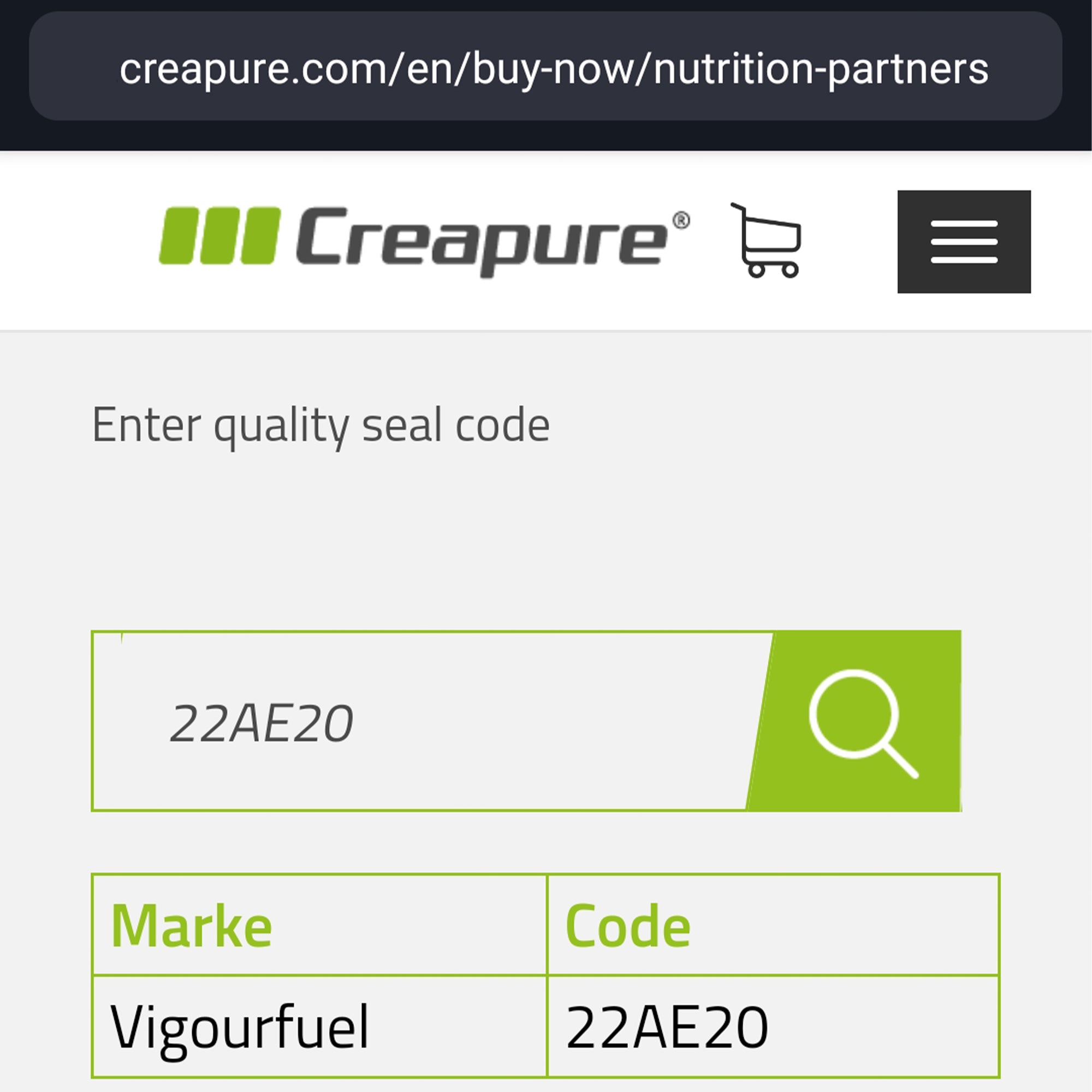 Creapure® Creatine Monohydrate in India| Vigourfuel